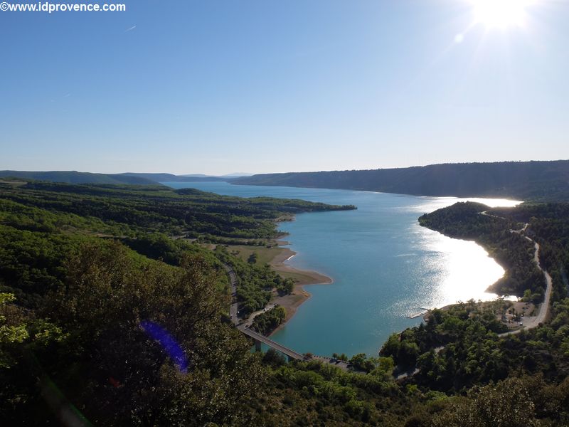 Lac de Sainte-Croix am Gorges du Verdon (Provence)