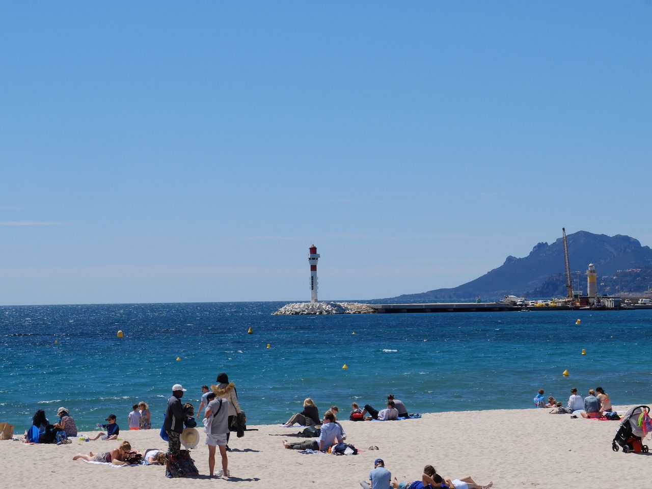 Strand “Plage de la Croisette" in Cannes