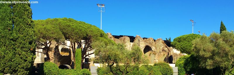 Römisches Amphithéâtre von Fréjus/Frankreich Amphithéâtre romain / Arènes