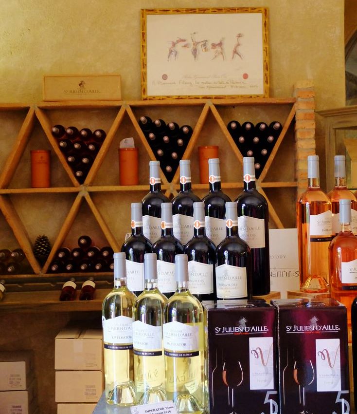 Weingut Château Saint Julien d’Aille Frankreich- Die Bouqtique