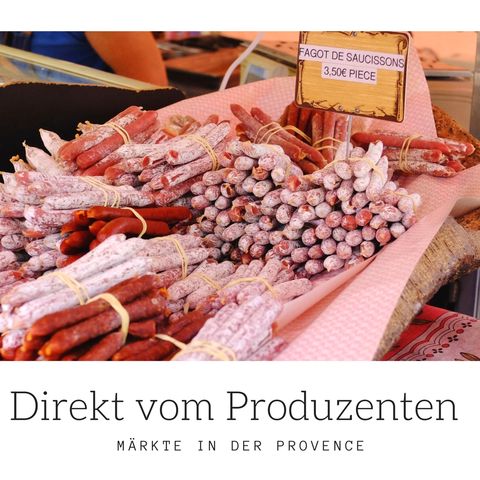 Märkte Provence direkt vom Produzenten