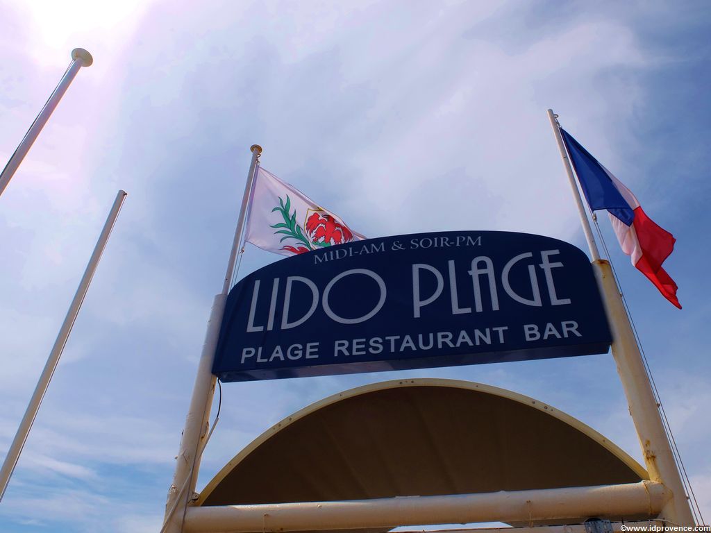 Privatstrand Lido Plage Nizza