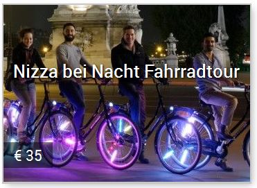 Nizza bei Nachte Fahrradtouren mit Baja Bikes