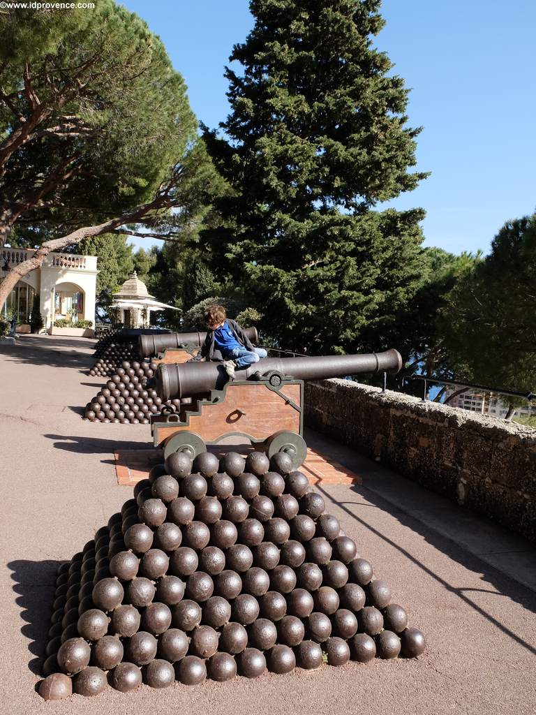 Auf der Burganlage des Palais de Monaco