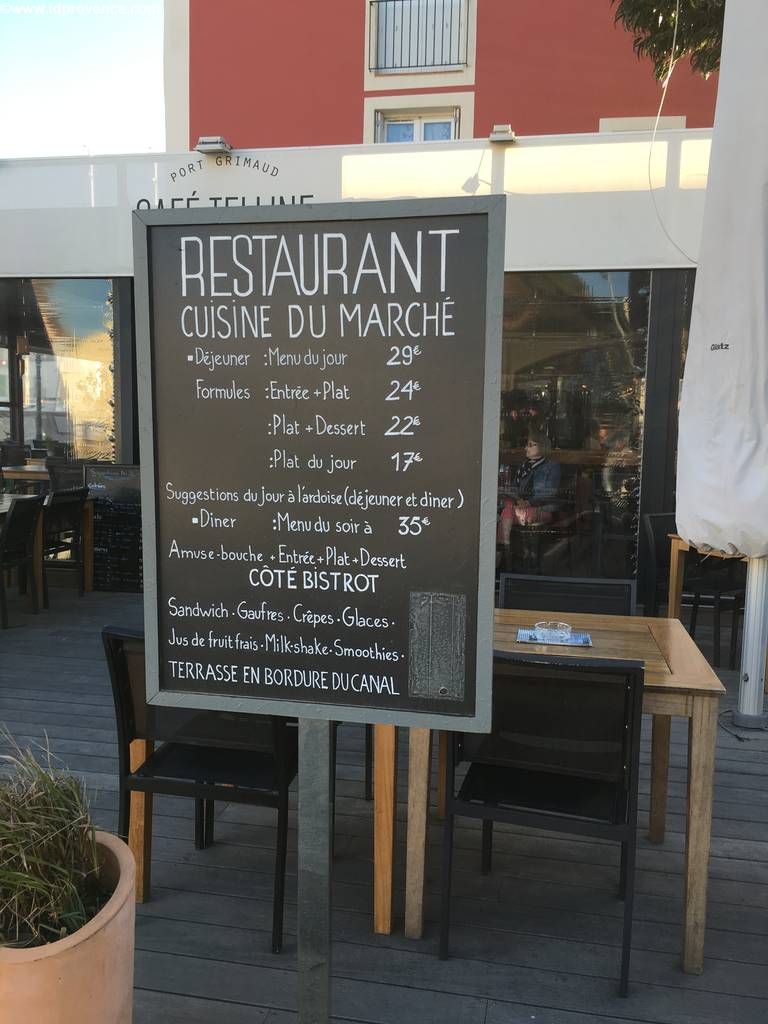 Port Grimaud, der künstliche Hafen in der Bucht von St Tropez :Sehenswürdigkeiten der Provence: Die vielen guten Restaurants