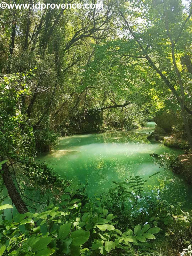 Sehenswürdigkeiten der Provence Die Wasserfälle von Sillans-la-Cascade