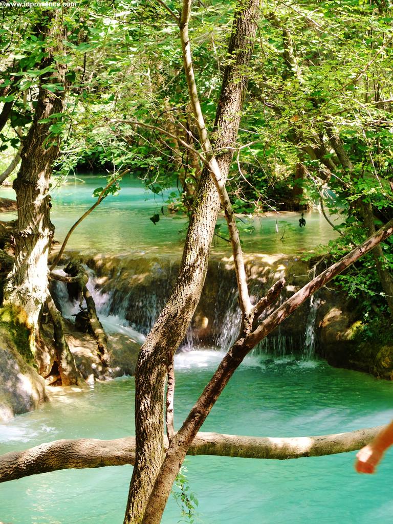 Sehenswürdigkeiten der Provence Die Wasserfälle von Sillans-la-Cascade