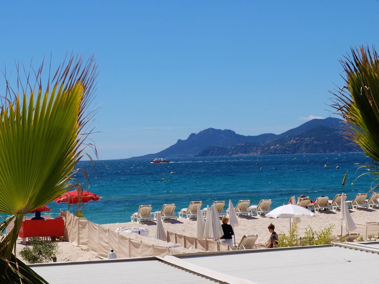 Die Croisette - 
Die wohl berühmteste Strandpromenade der Côte d’Azur